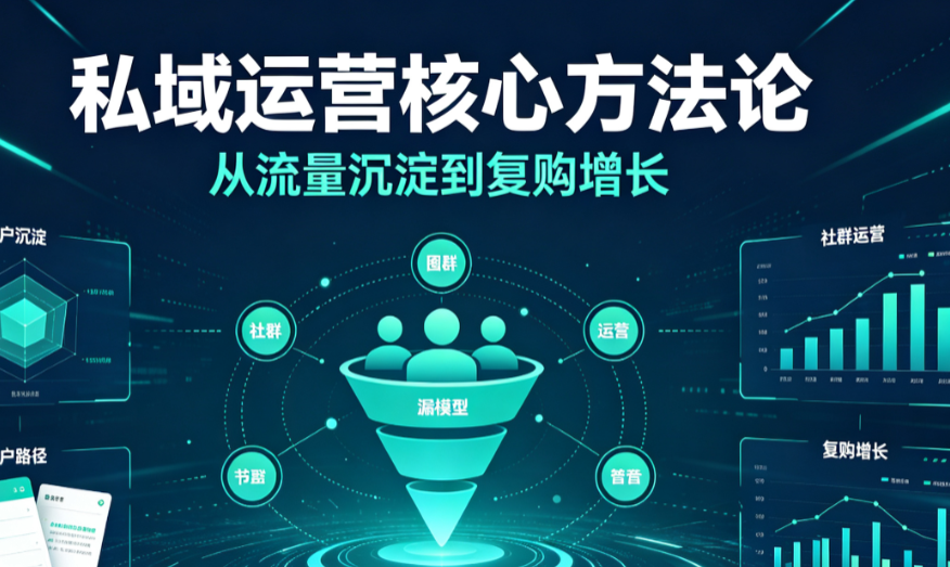 私域运营核心方法论